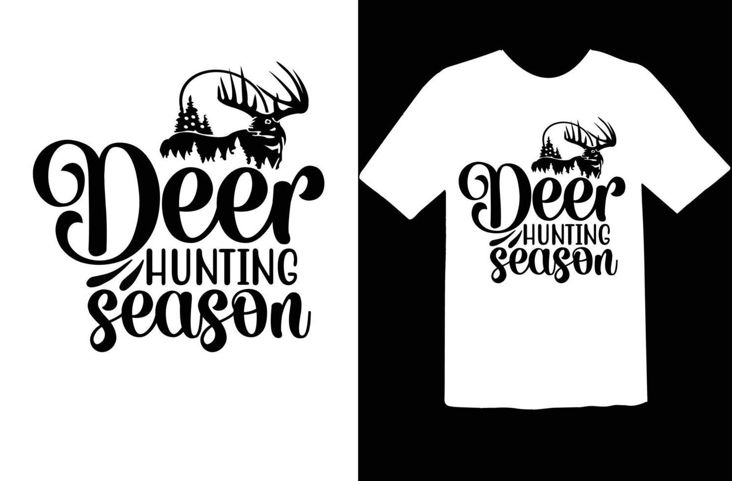 Hunting svg t shirt design vector