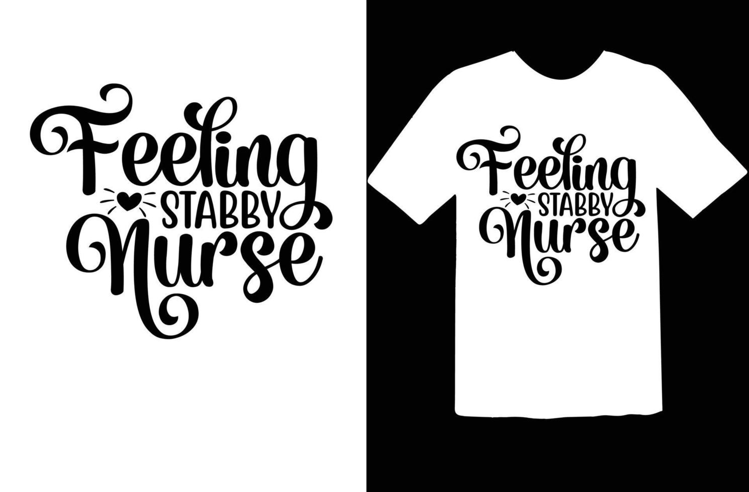 Nurse svg t shirt design vector