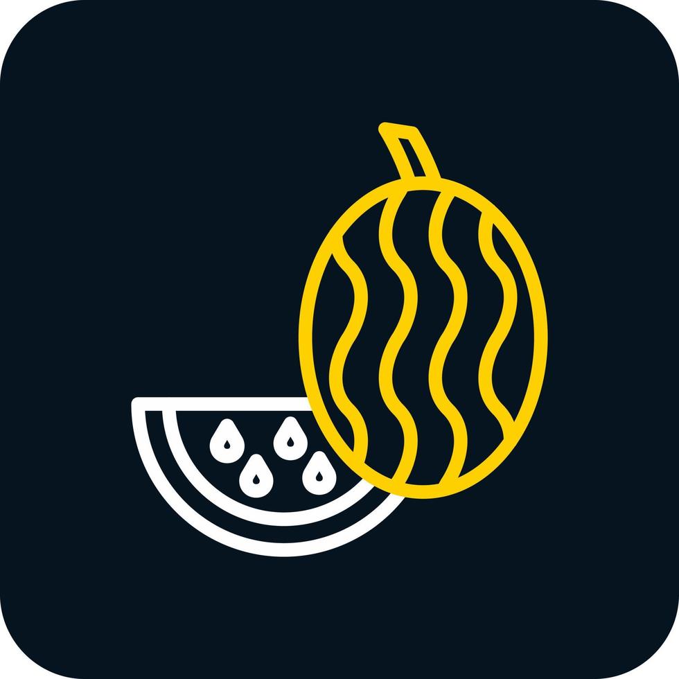 Watermelon Vector Icon Design