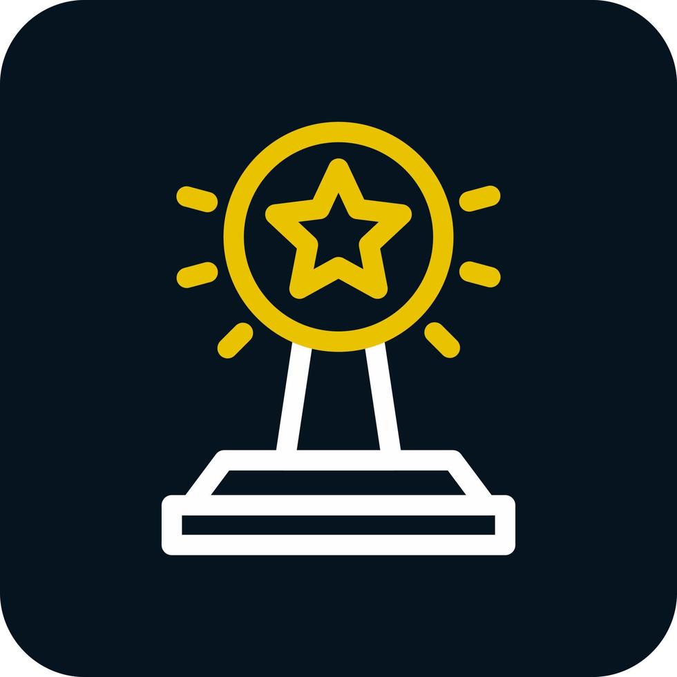 Oscar Award Vector Icon Design