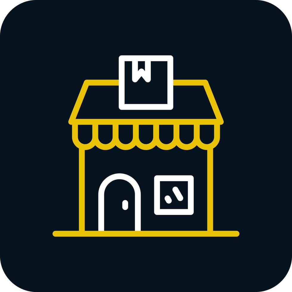 Delivery Shop Vector Icon Design