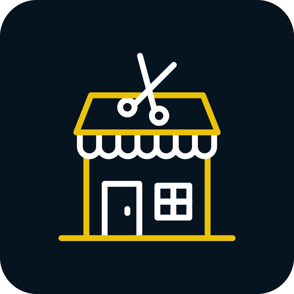 Barber Shop Vector Icon Design