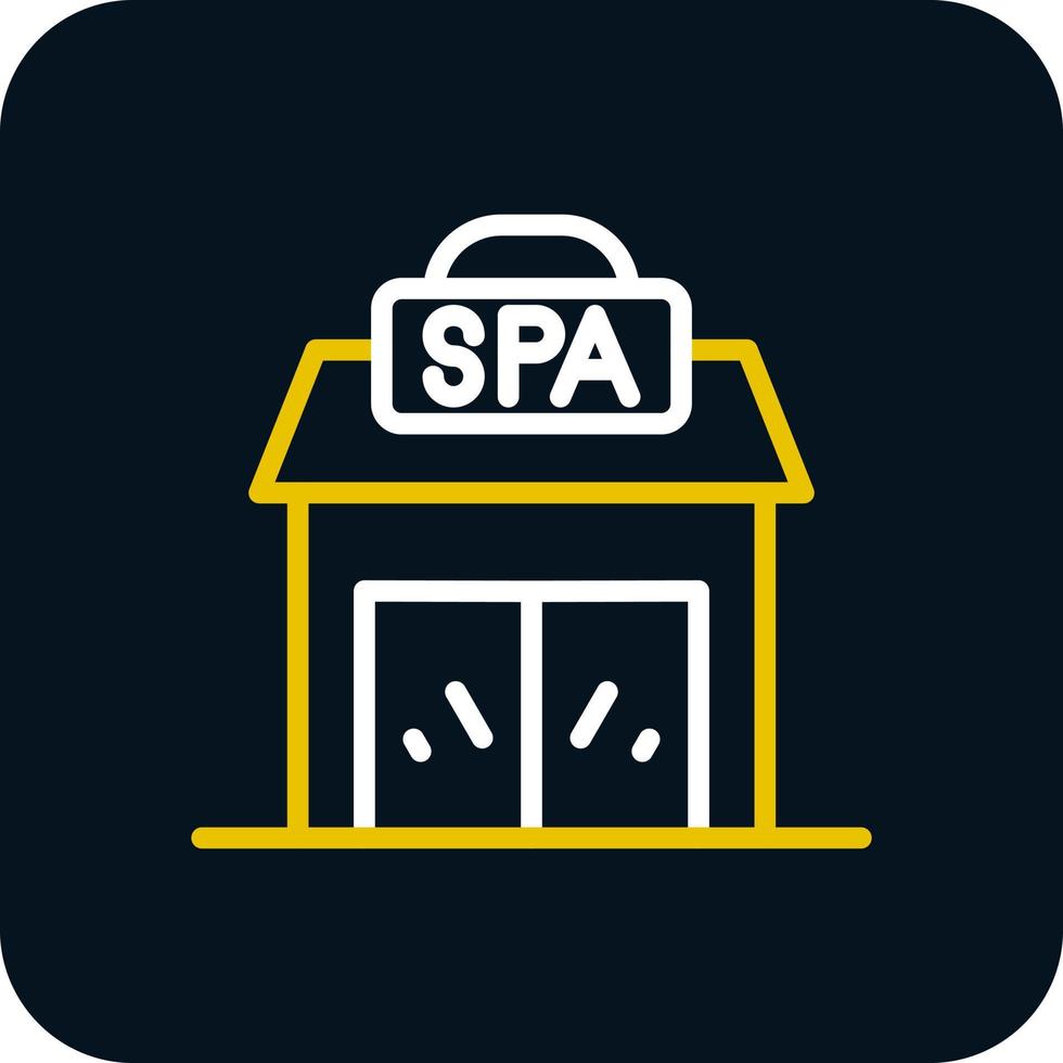 Spa Center Vector Icon Design