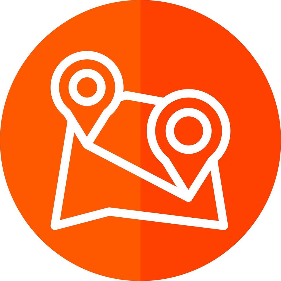 Multiple Destinations Vector Icon Design
