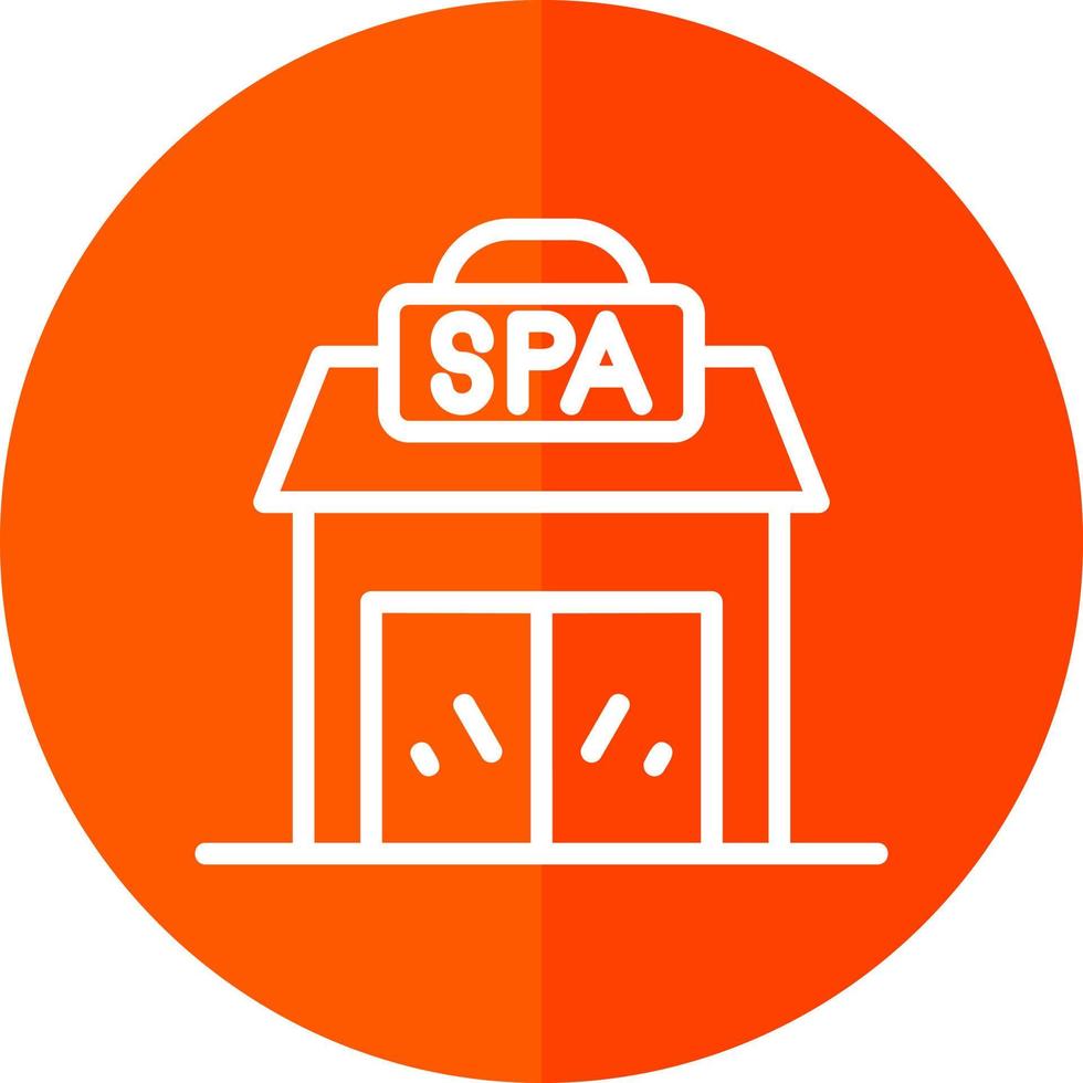 Spa Center Vector Icon Design