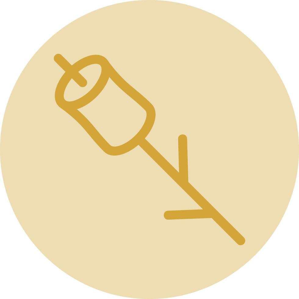 Marshmallows Vector Icon Design