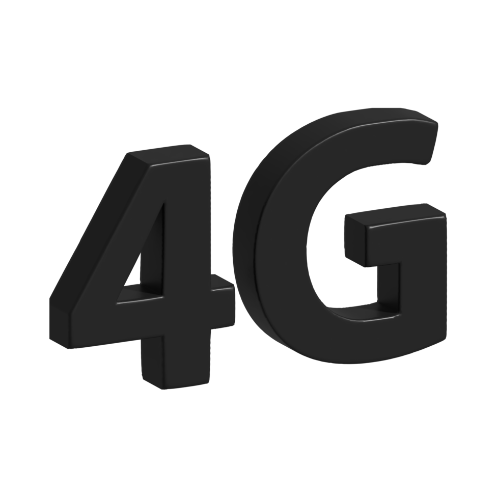 3d icono de 4g png