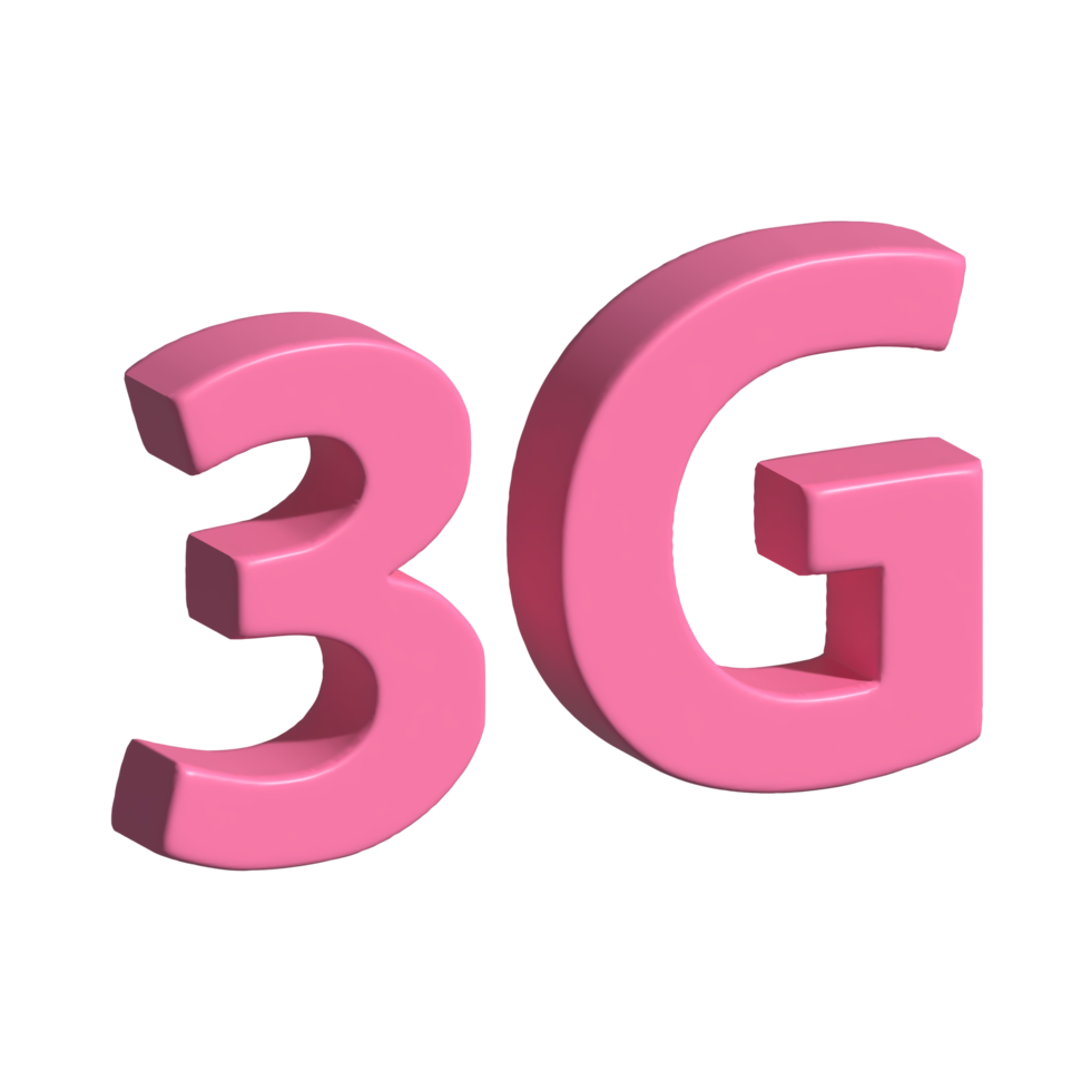 3d ikon av 3g png