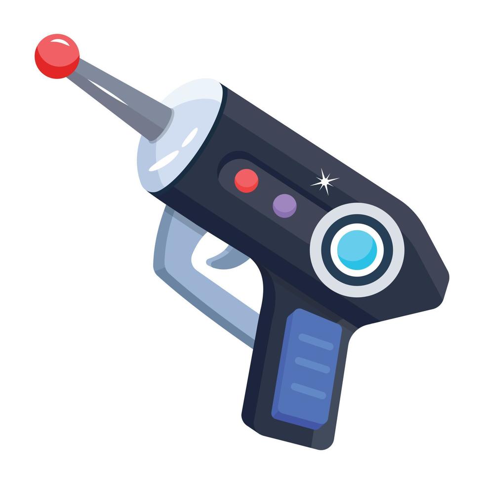 Trendy Laser Gun vector