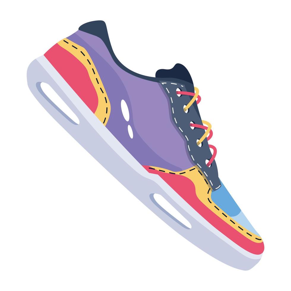 Trendy Sports Shoe vector