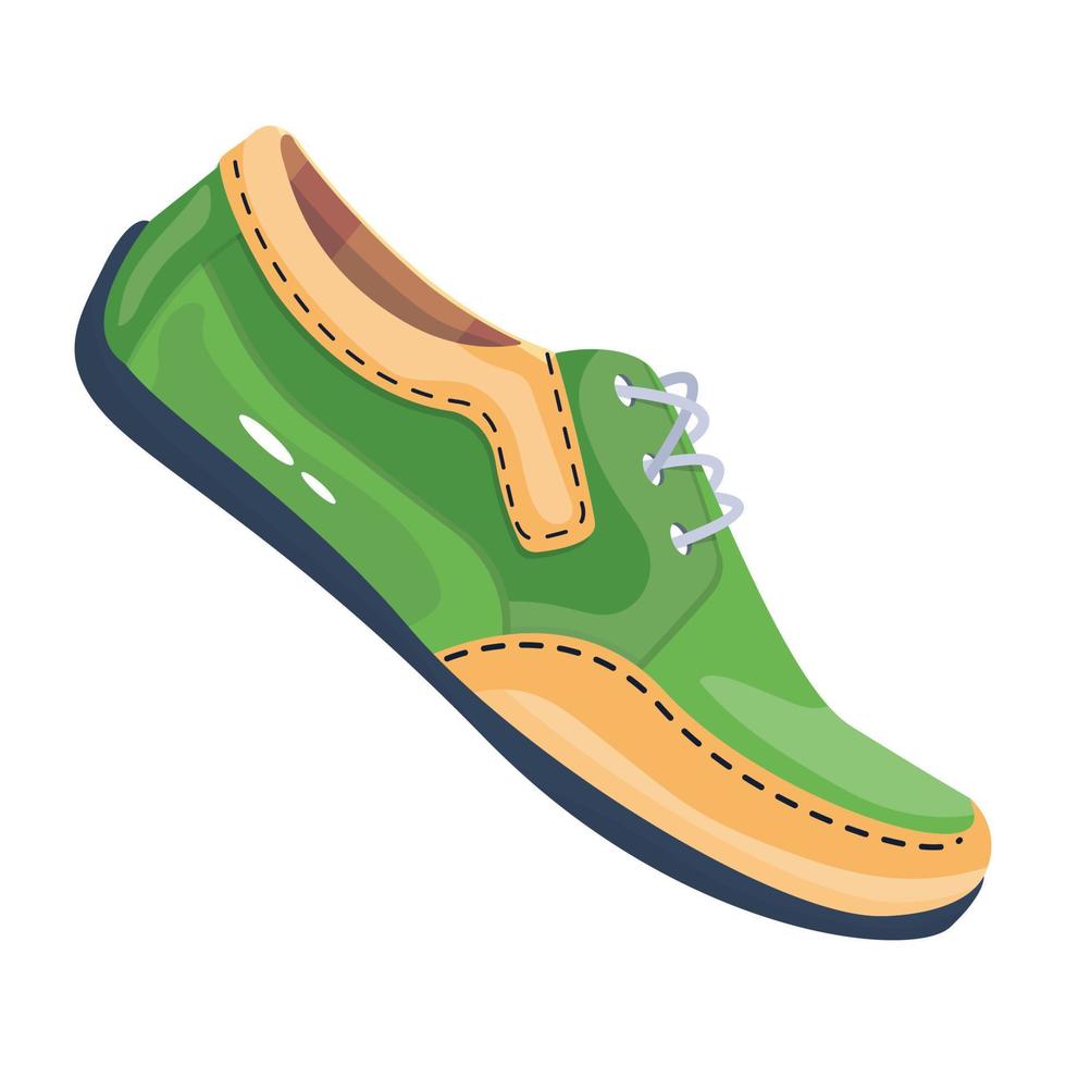 Trendy Casual Shoe vector