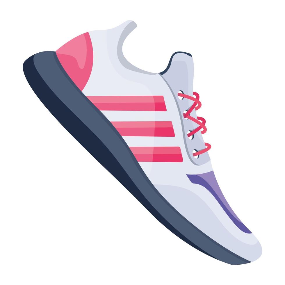 Trendy Running Jogger vector