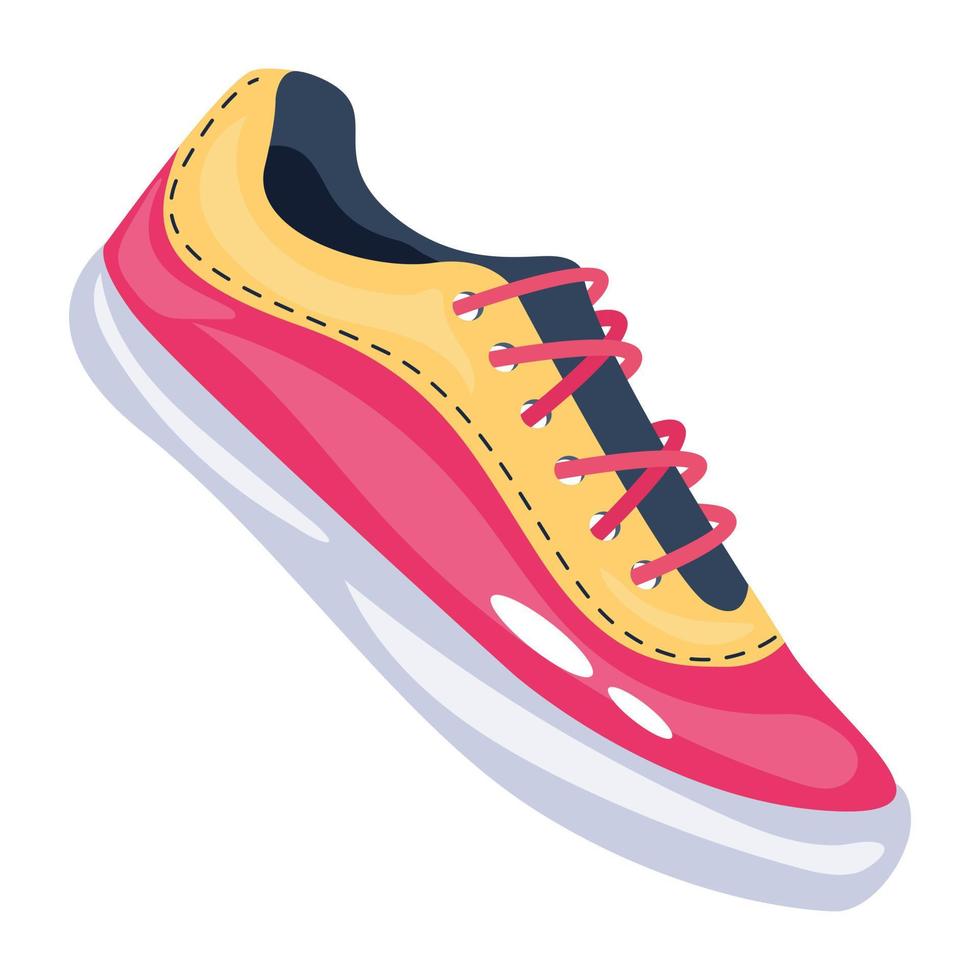 de moda gimnasio zapato vector