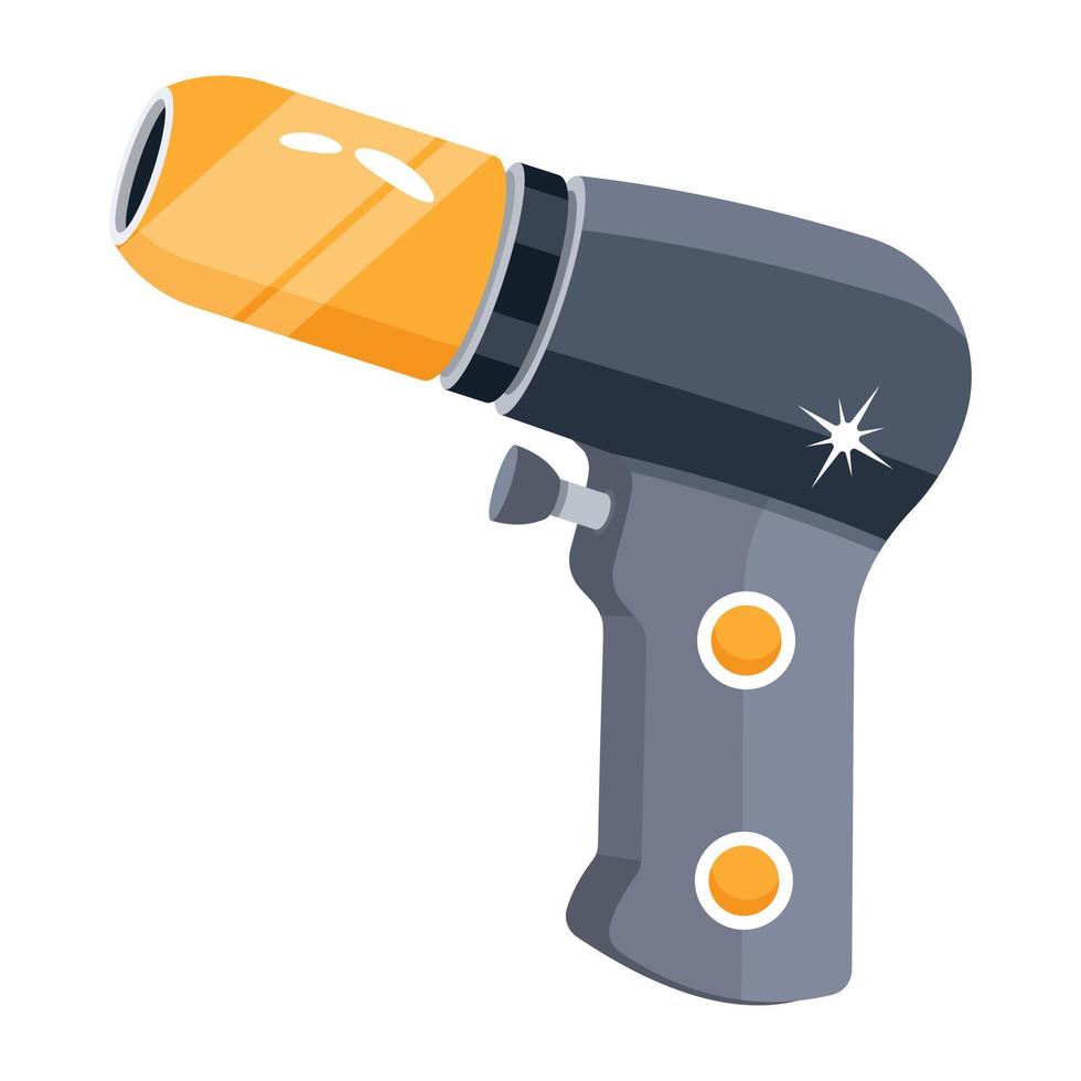 Trendy Gun Concepts vector