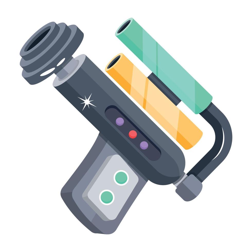 Trendy Toy Blaster vector