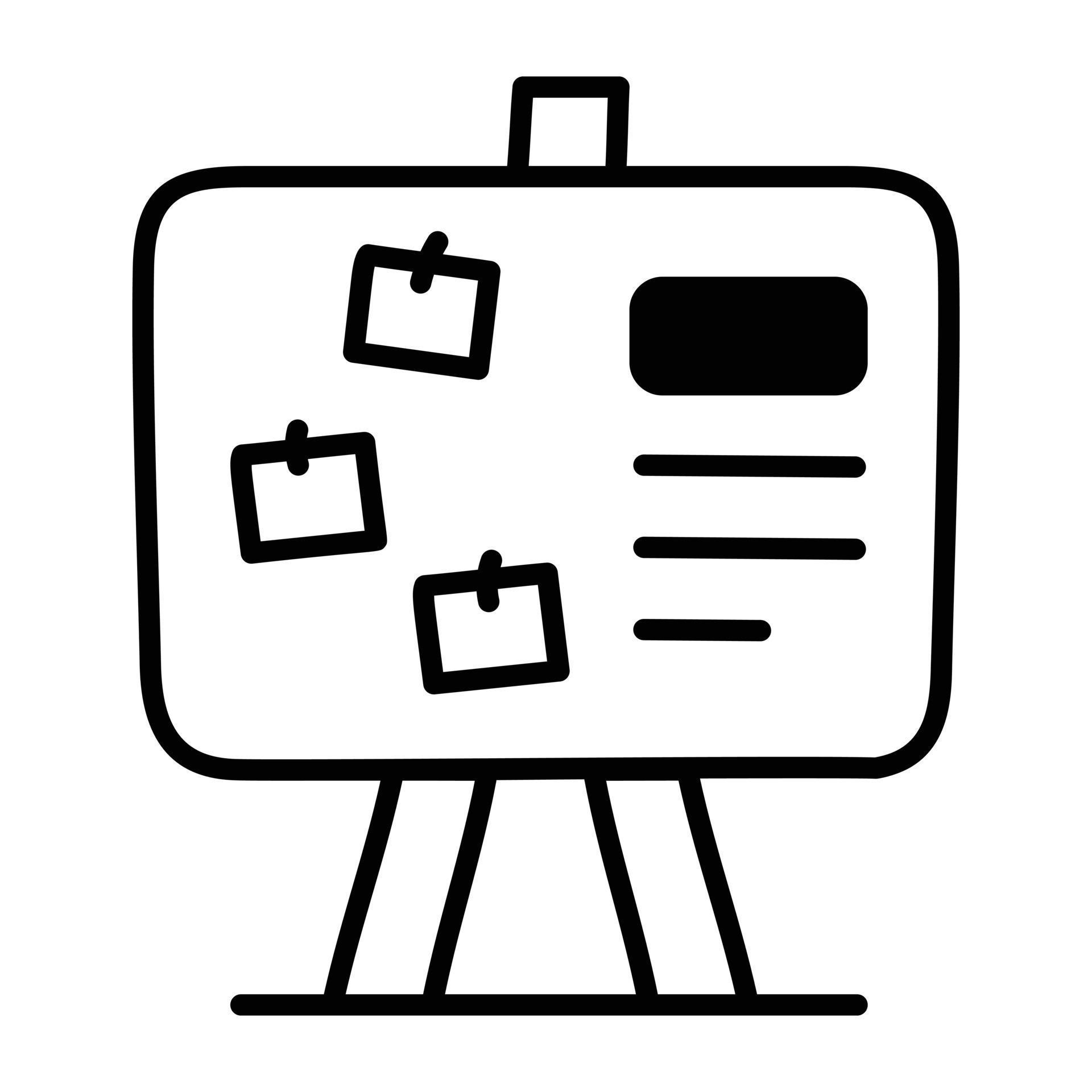 Trendy Notice Board 20481881 Vector Art at Vecteezy