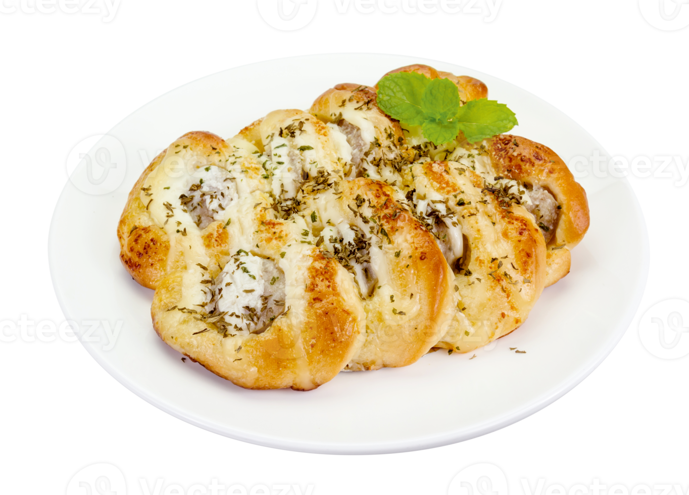 Italiaans vers worst bun geïsoleerd png