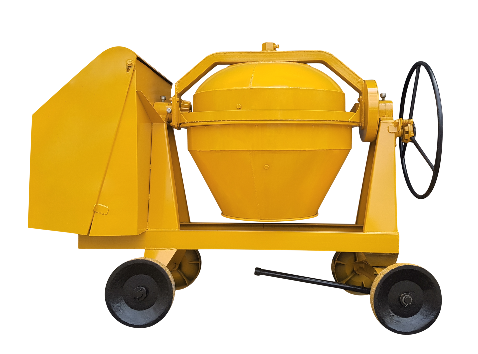Concrete mixer machine isolated 20482073 PNG