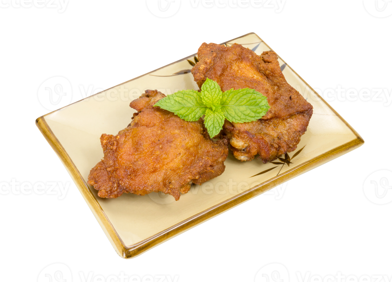 Fried chicken legs isolated png