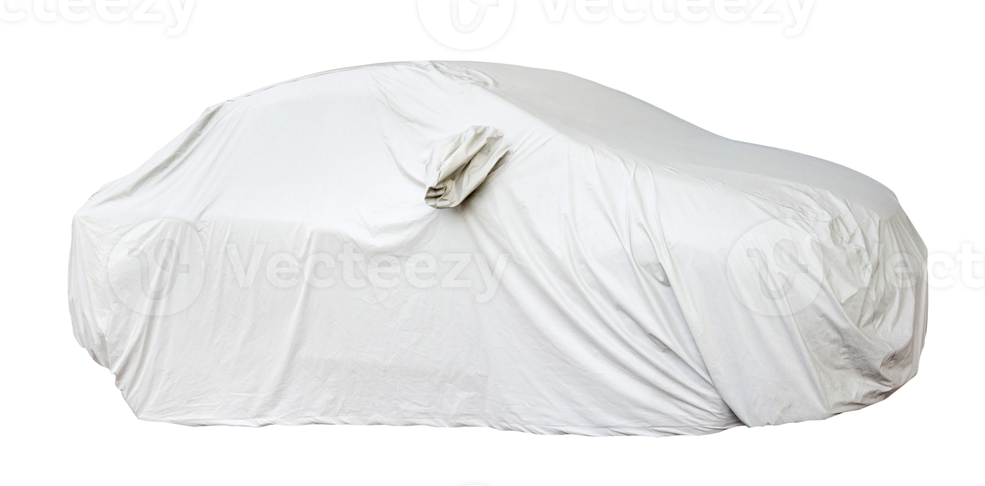 car with cover isolated png