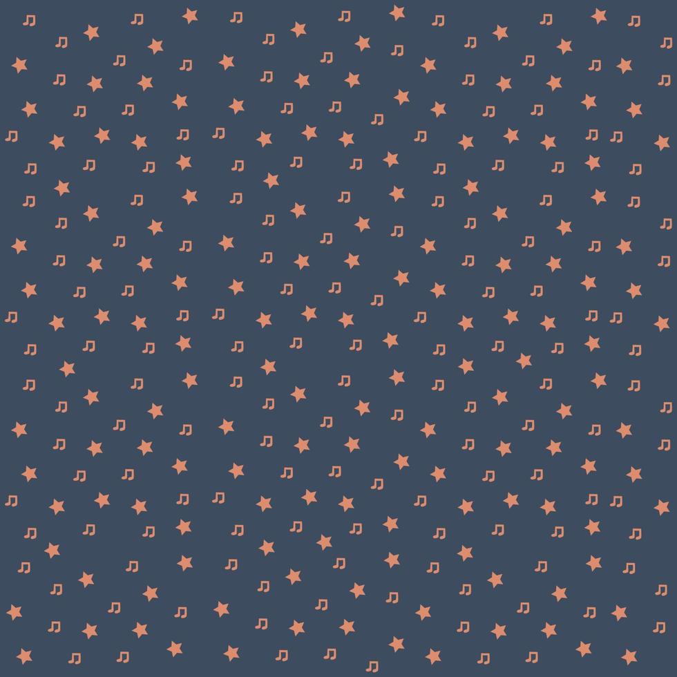 Pattern with inscription rock and roll. Vector background with rock style elements.