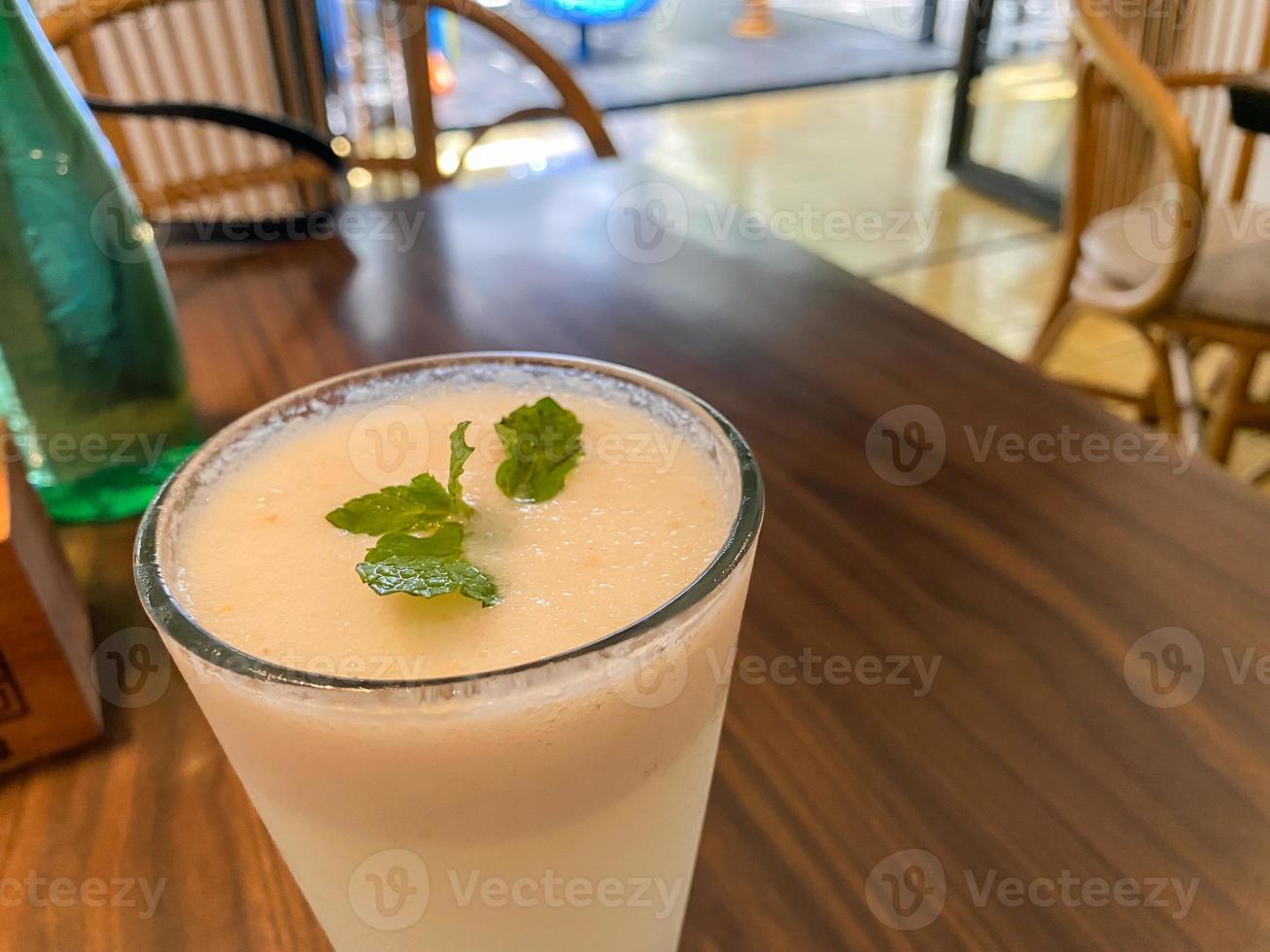 fresh sweet and sour lychee juice. not lychee syrup, lychee juice made of fresh lychee full vitamin good for health photo