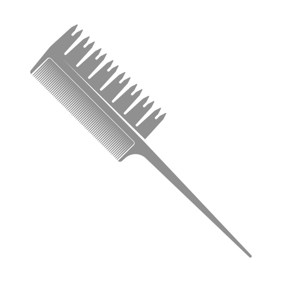 Comb hair logo icon design vector