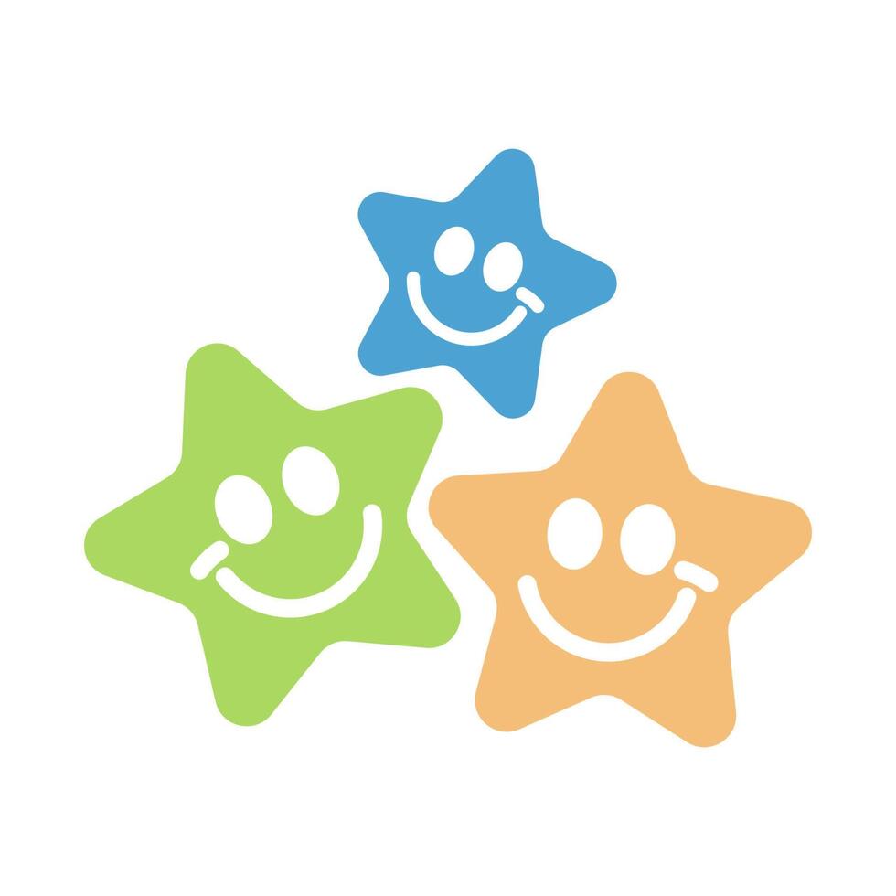 Star logo icon design vector