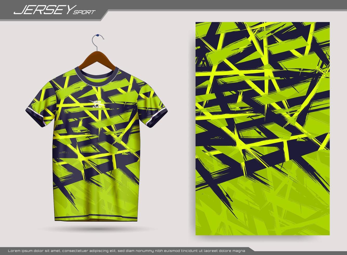 Jersey sports t-shirt. Soccer jersey mockup for soccer club. Suitable for jersey, background, poster, etc. vector