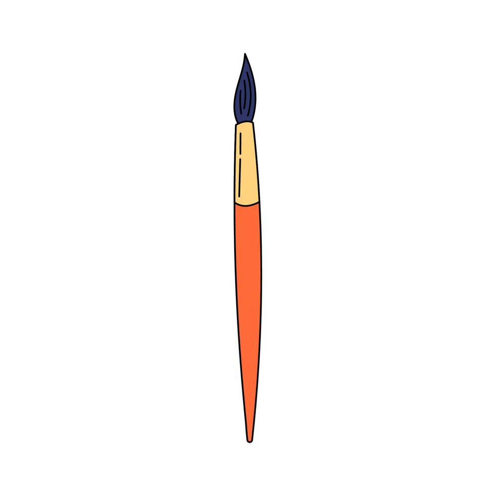 Hand Drawn Paintbrush Or Brush vector