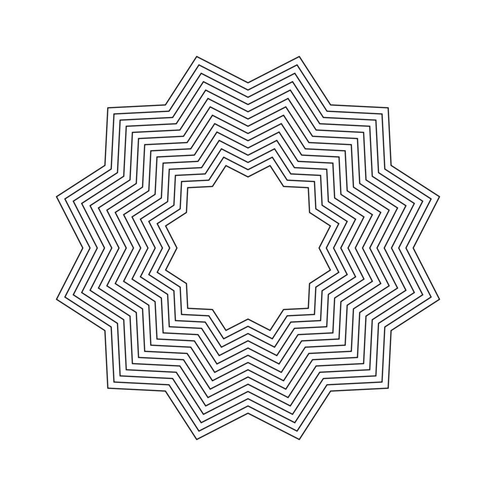 geométrico fractal resumen forma vector