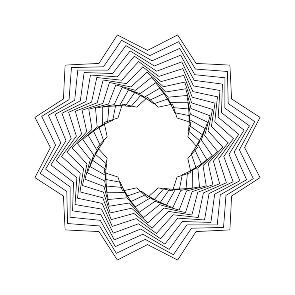 geométrico fractal resumen forma vector