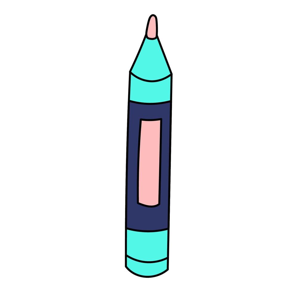 Hand Drawn Sharpie Pen Or Permanent Marker vector
