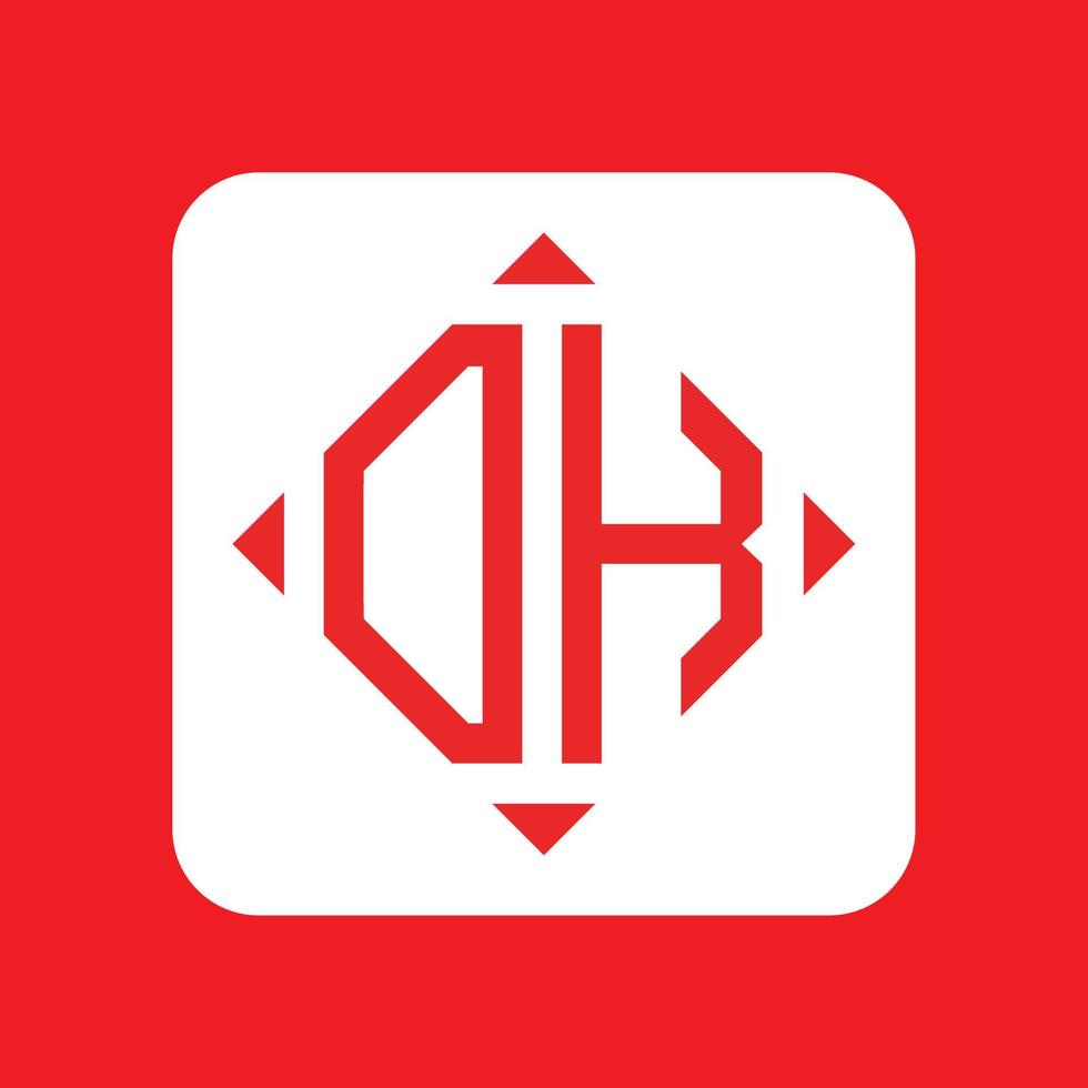 Creative simple Initial Monogram DK Logo Designs. vector