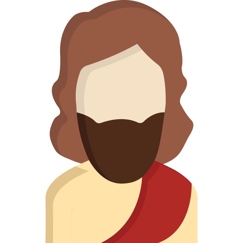 Jesus which can easily edit or modify vector