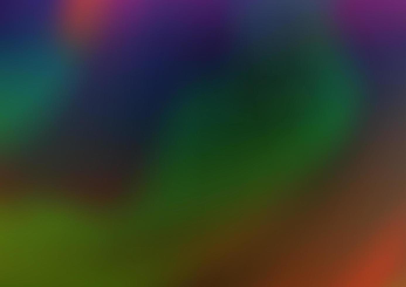Dark Multicolor, Rainbow vector modern elegant background.