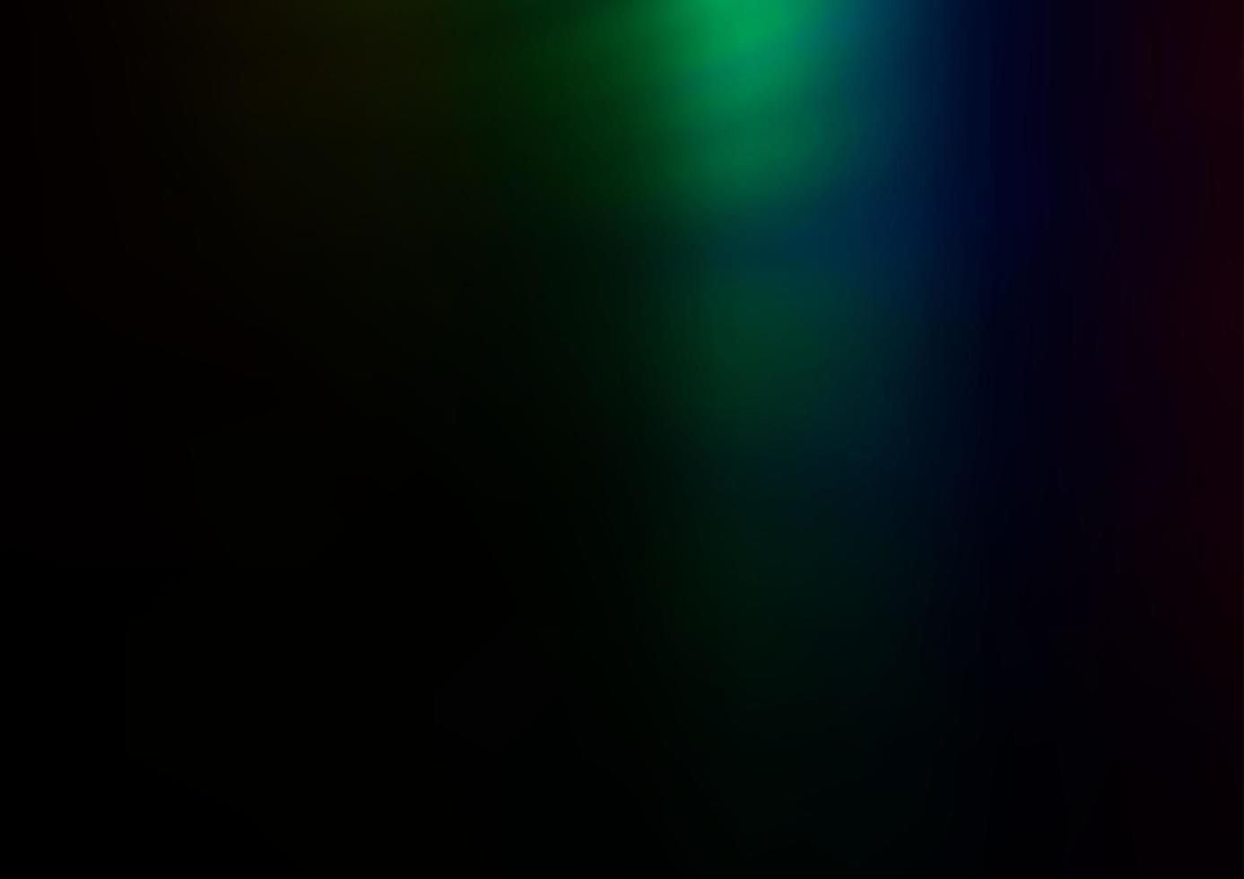 Dark Multicolor, Rainbow vector blurred bright pattern.