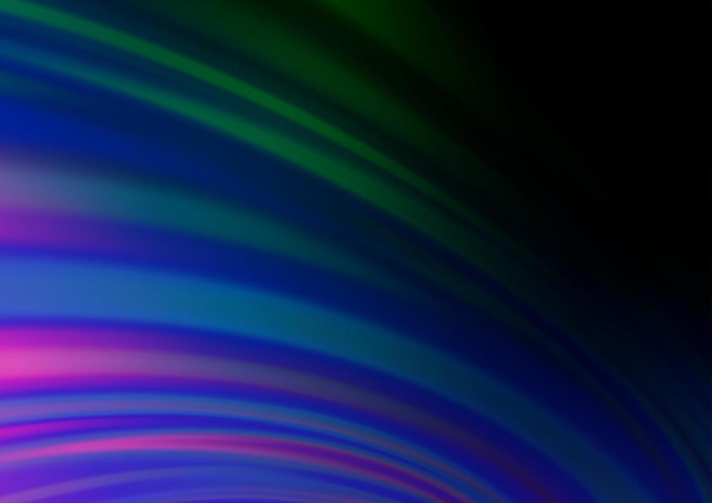 Dark Multicolor, Rainbow vector background with lava shapes.