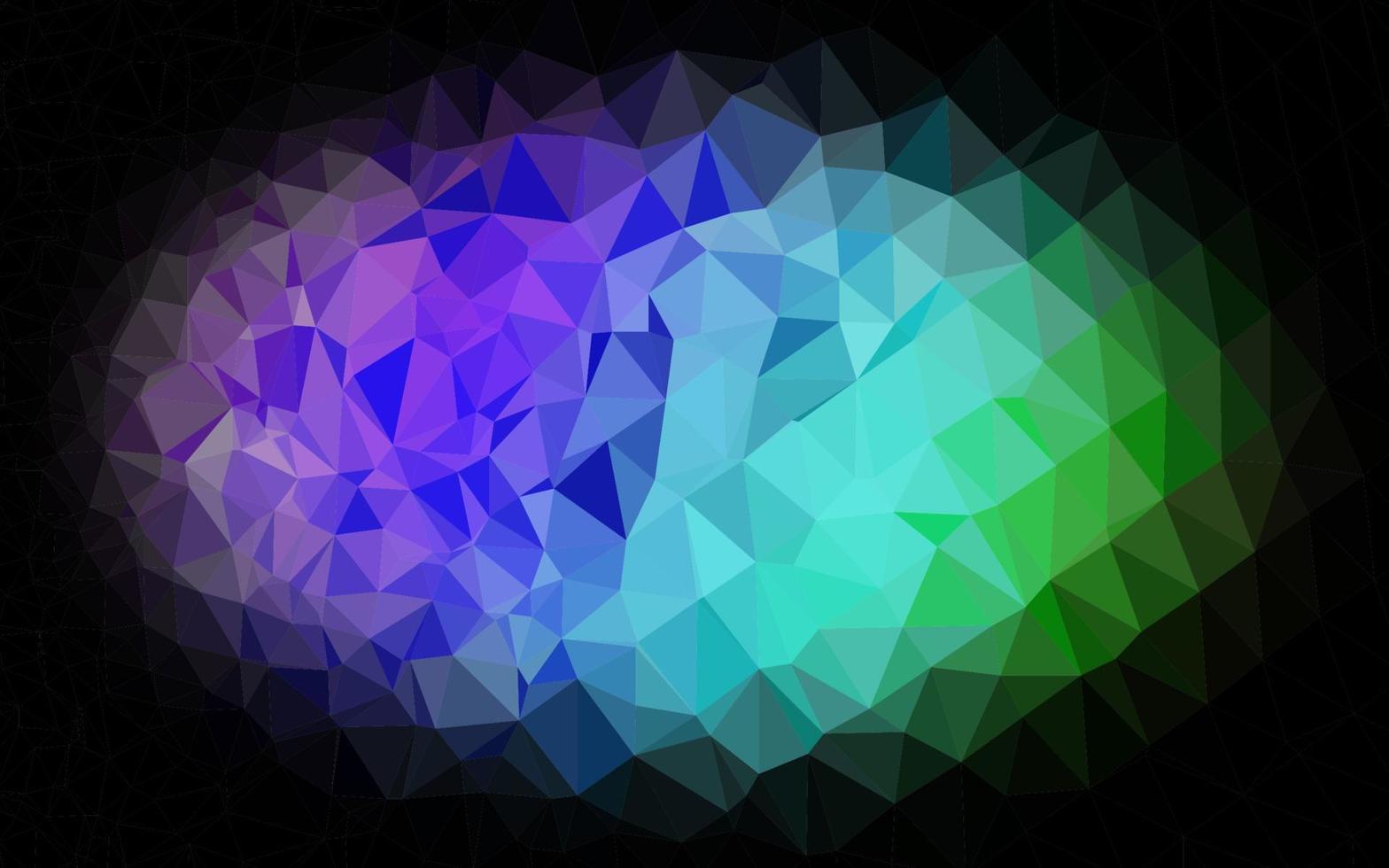 Light Multicolor, Rainbow vector abstract mosaic backdrop.