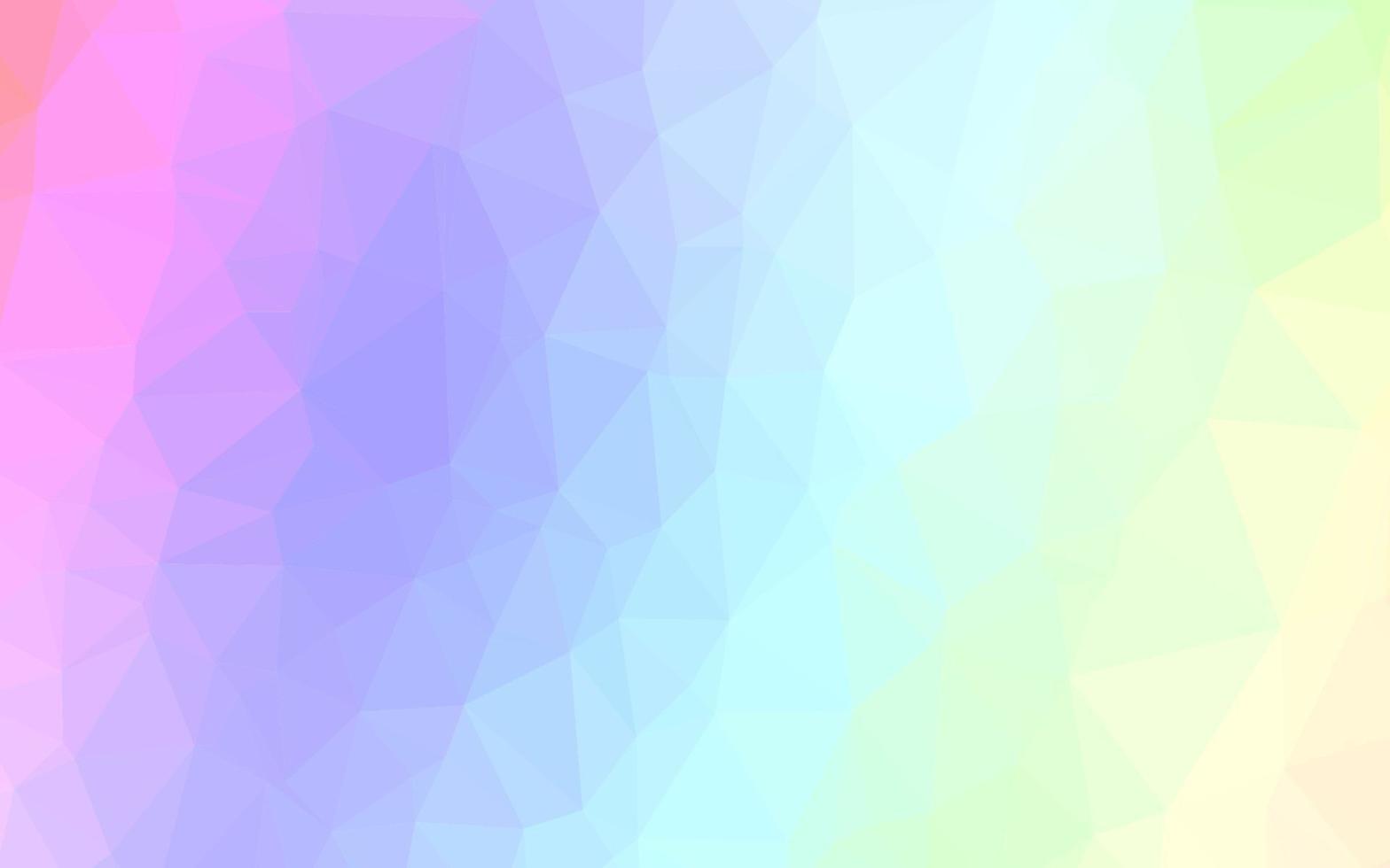 Light Multicolor, Rainbow vector polygonal background.