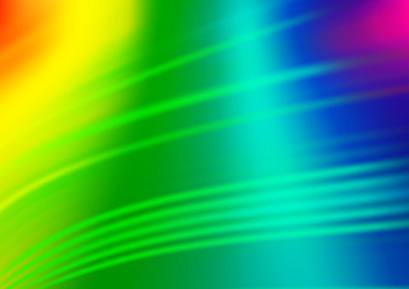 Light Multicolor, Rainbow vector modern elegant background.