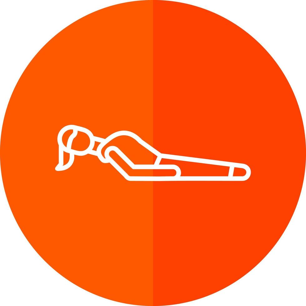 Fish Pose Vector Icon Design