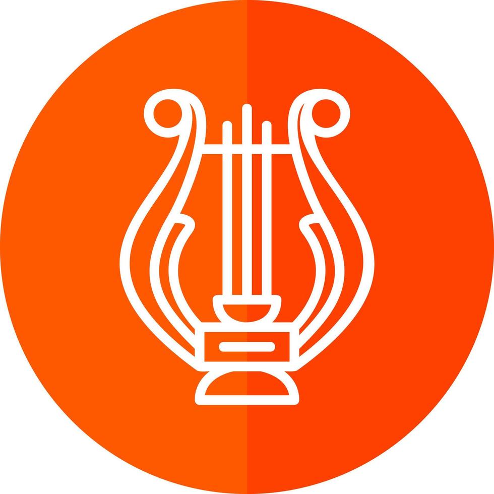 Lyre Vector Icon Design
