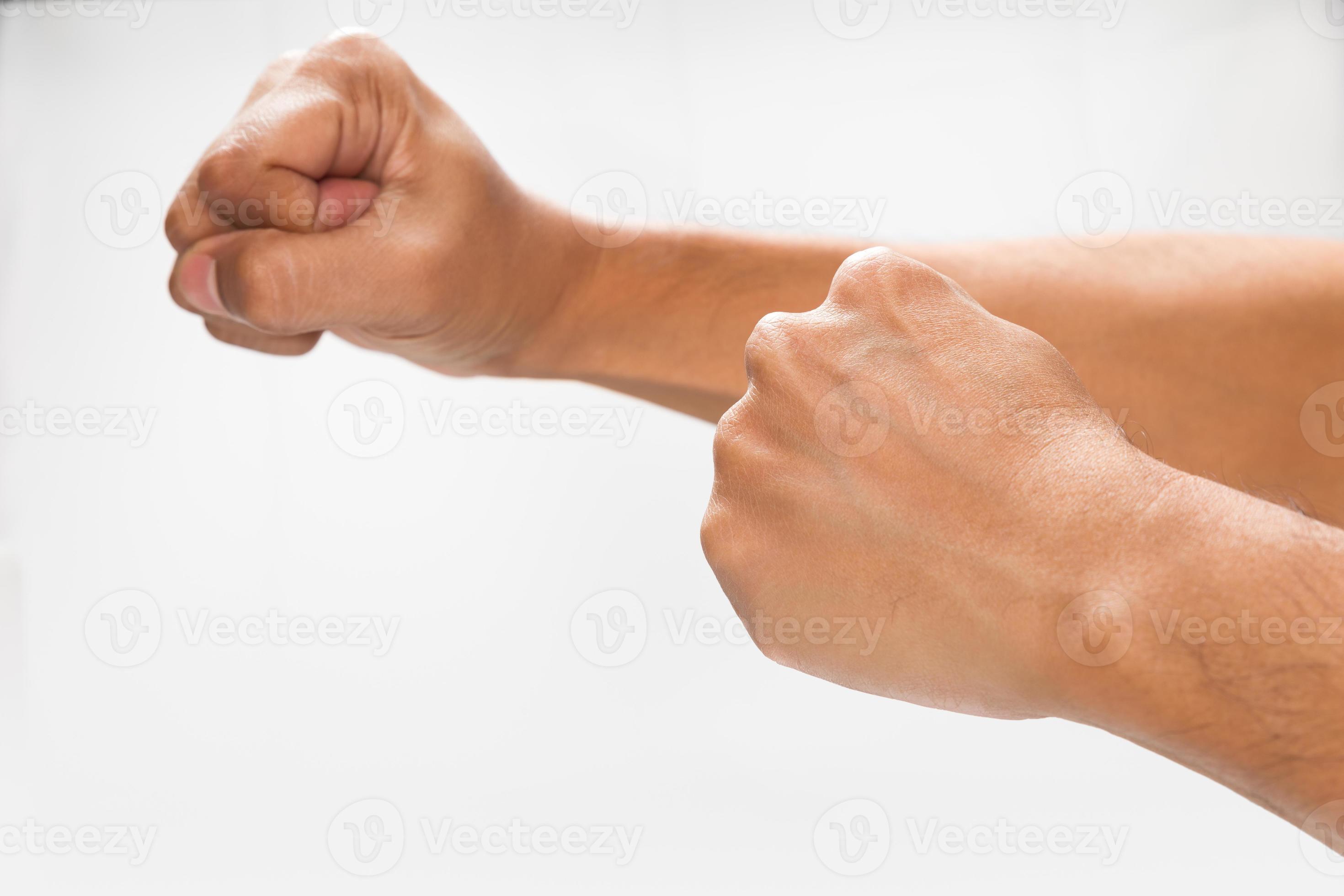 The man clenched fist. 20487494 Stock Photo at Vecteezy