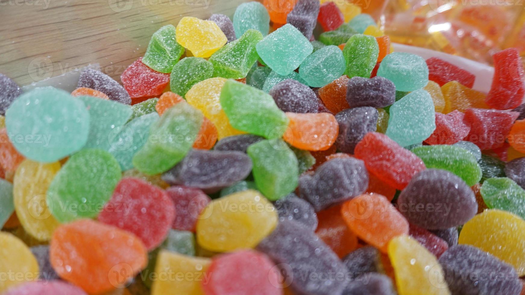 colorful jelly candies photo