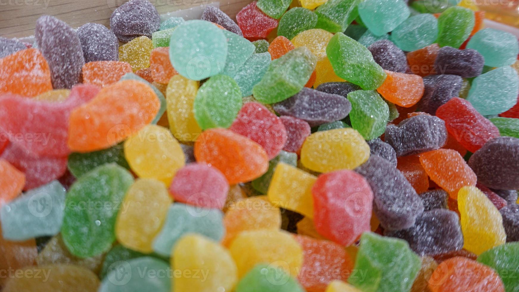 colorful jelly candies photo