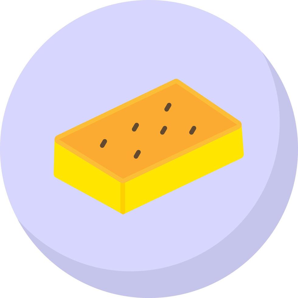 diseño de icono de vector de pan de maíz