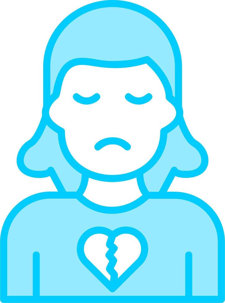 Broken Heart Vector Icon