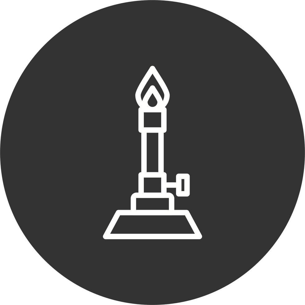 Bunsen Burner Vector Icon