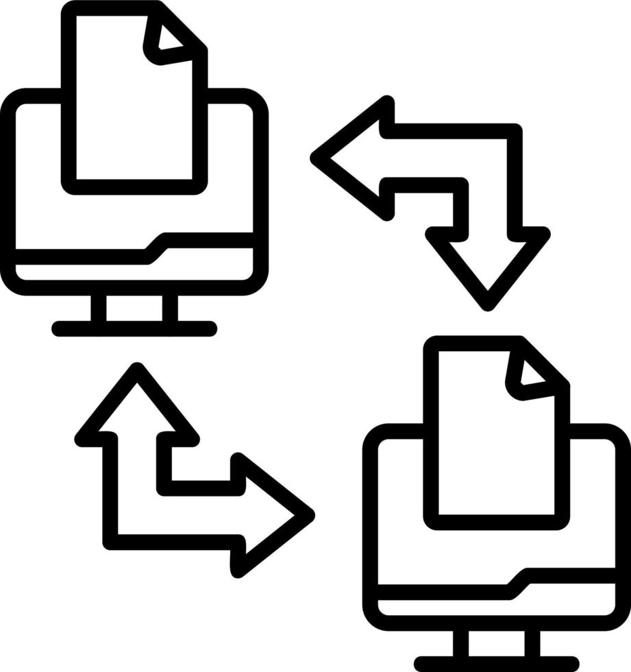 Interchange Vector Icon